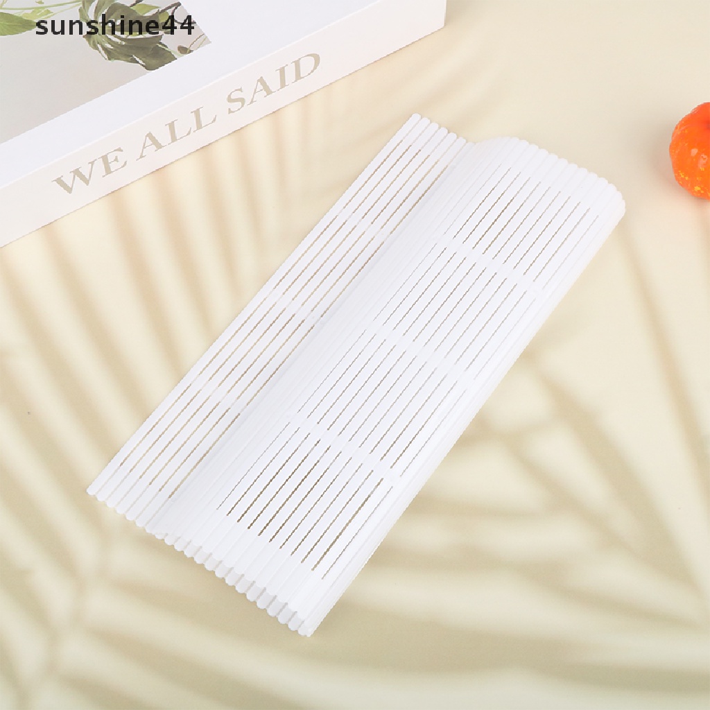 Sunshine 1Pc Cetakan Pembuat Sushi Sushi Roller Mat Alas Cetakan Gulung Sushi Reusable Bisa Dicuci.