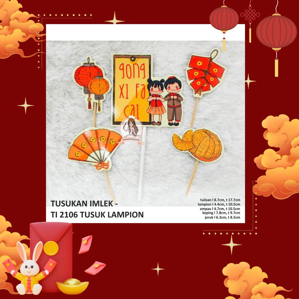 

Tusukan imlek - ti 2106 tusuk lampion