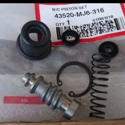 @=@=@=@=] MASTER PISTON SET 43520-MJ6-316 SEAL SIL BRAKE PUMP REM BELAKANG ALL