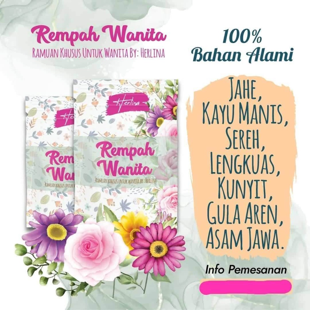 Rempah Wanita (RW) by Herlina jamu kesehatan wanita