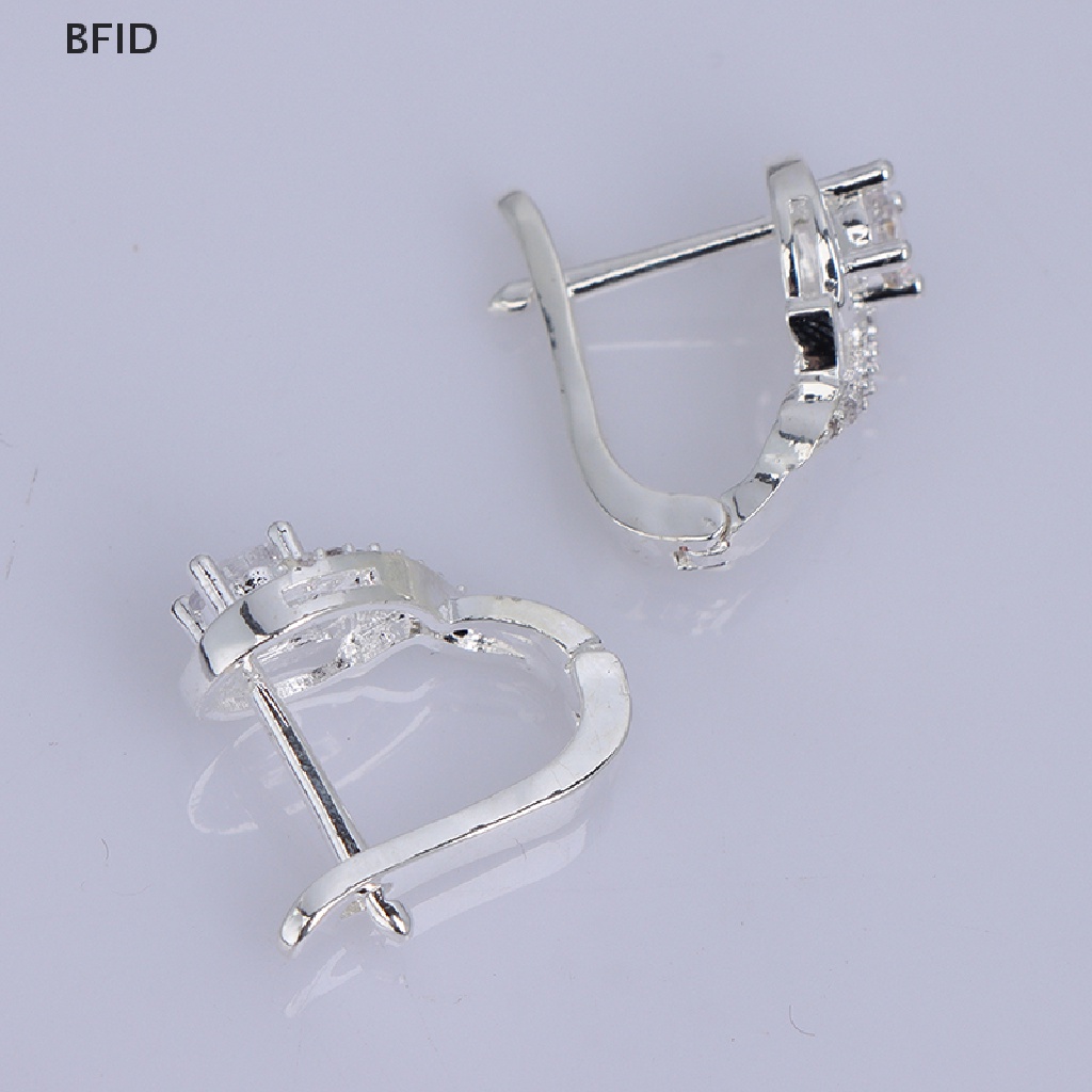 [BFID] Anting Penurun Berat Badan Cubic Zirconia Earrings Stimulasi Titik Akupuntur Pembakar Lemak [ID]