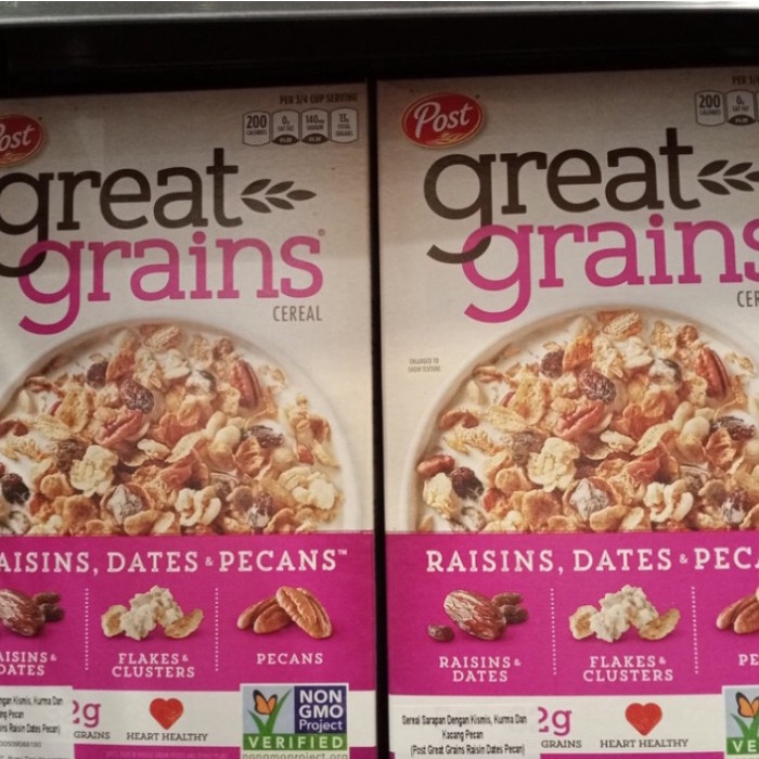 

post great grains raisin,dates & pecan 453gr