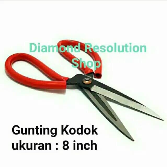 

Perkakas Gunting Kodok Bahan / Kain / Seng / Kardus 8 Inch