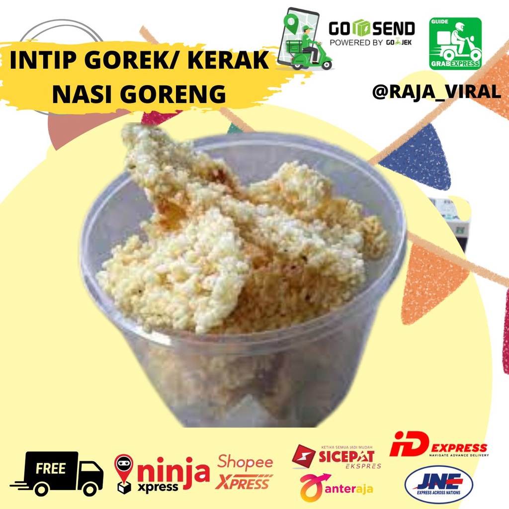 

INTIP GORENG/ KERAK NASI GORENG PREMIUM ORIGINAL RASA BAWANG
