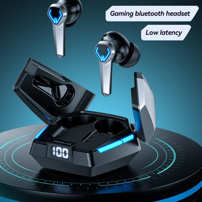 TOP PRODUK Headset Gaming Original VOULAO GM1 TWS Wireless Bluetooth Headset 5.2 Headset with Mic St