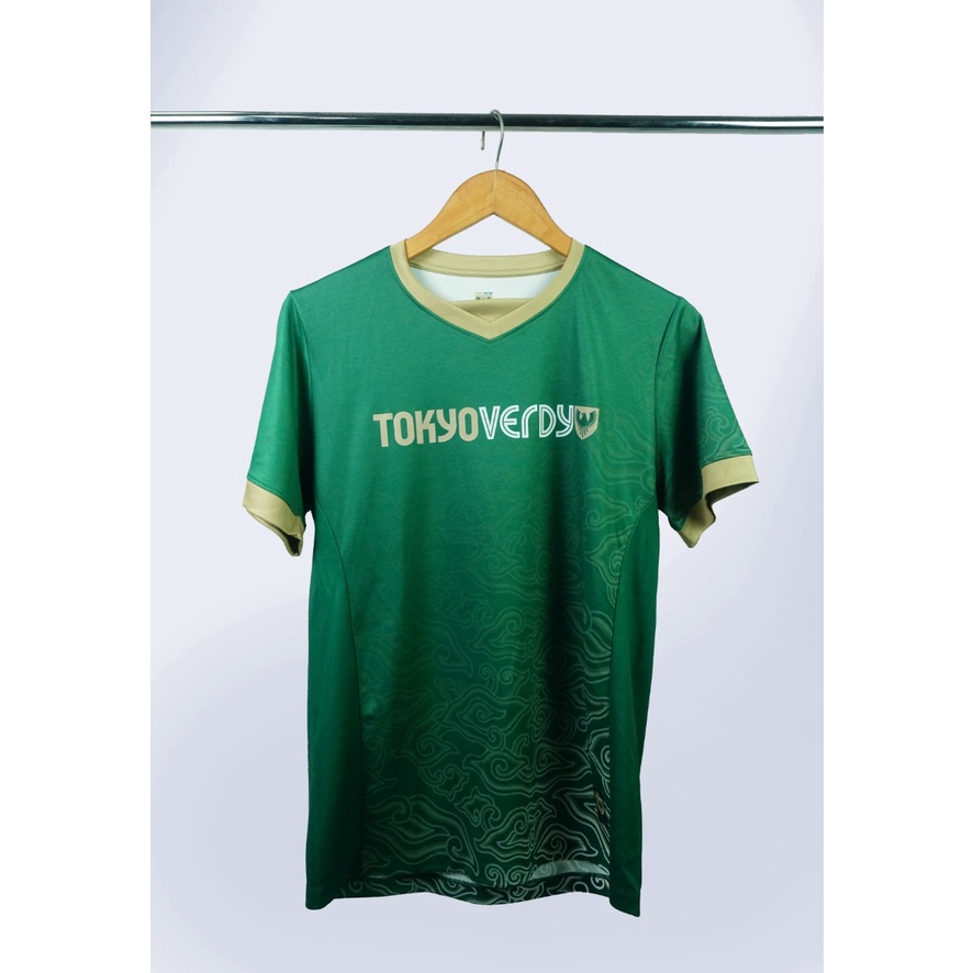 TOKYO VERDY - Green Batik 1 T-Shirt | Jersey | Kaos Bola Original