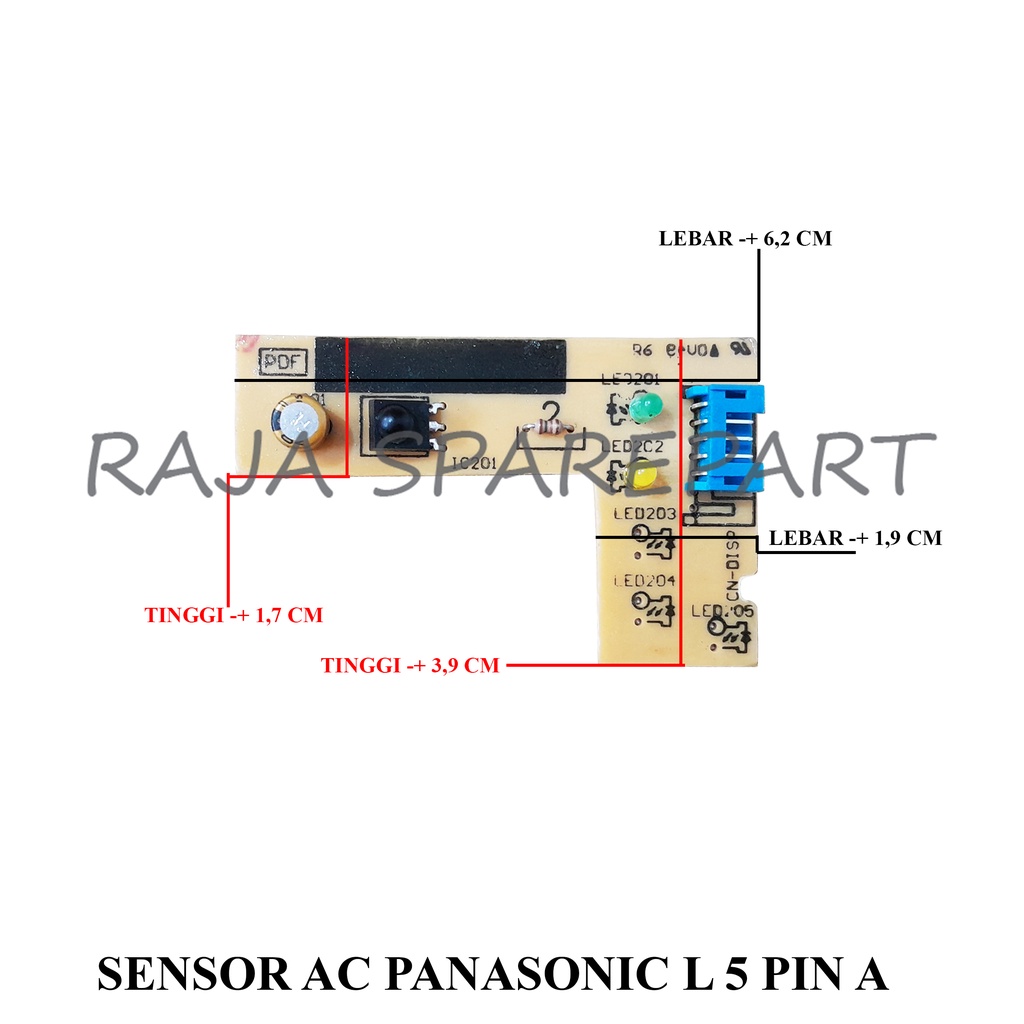 DISPLAY SENSOR/MODUL DISPLAY/SENSOR AC PANASONIC L 5 PIN A