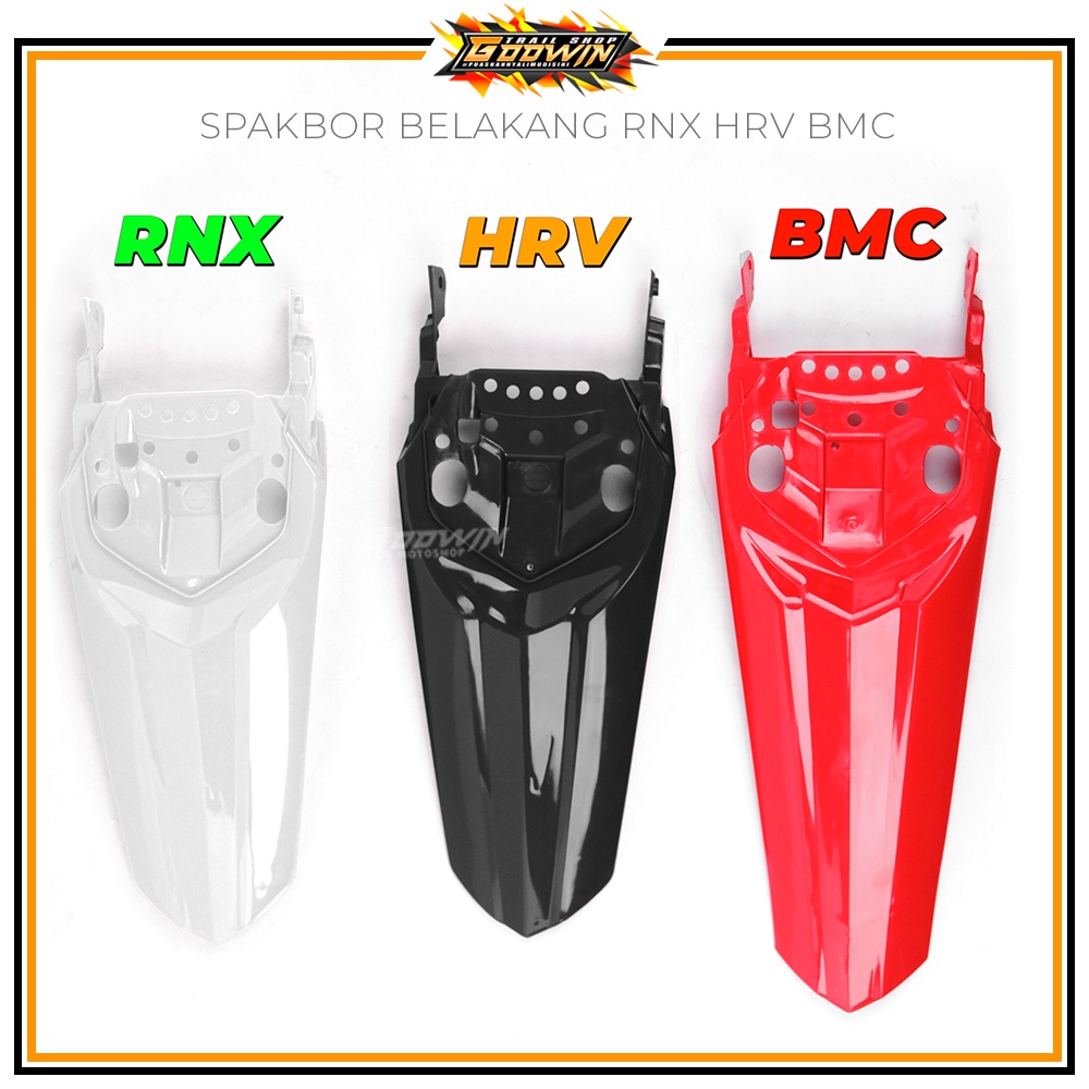 Sparkboard Spark Spakbor Slebor Belakang HRV CRF CRF 150L 150 L 2018 Hitam Merah Putih