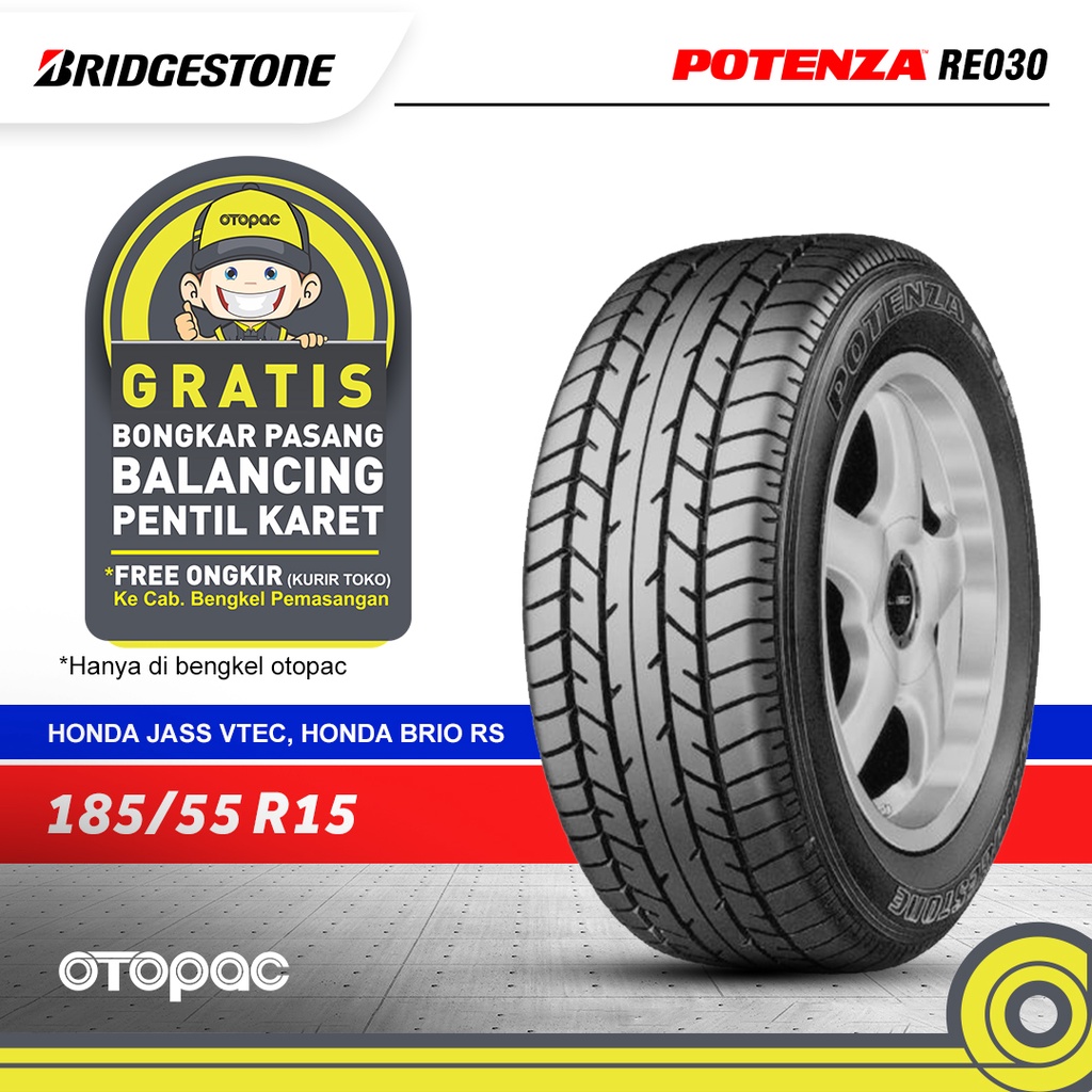 Ban mobil 185/55 R15 Bridgestone Potenza RE030