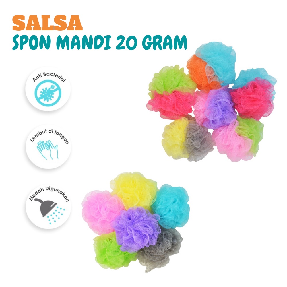 SALSA SPON MADI 20 GRAM  || BATH SPONGE