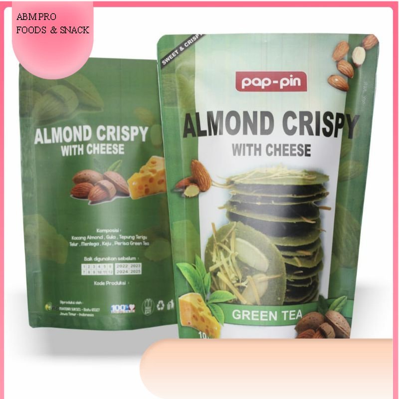 

ALMOND CRISPY CHEESE GREEN TEA ~ OLEH OLEH MALANG ~ SNACK CAMILAN MURAH ENAK