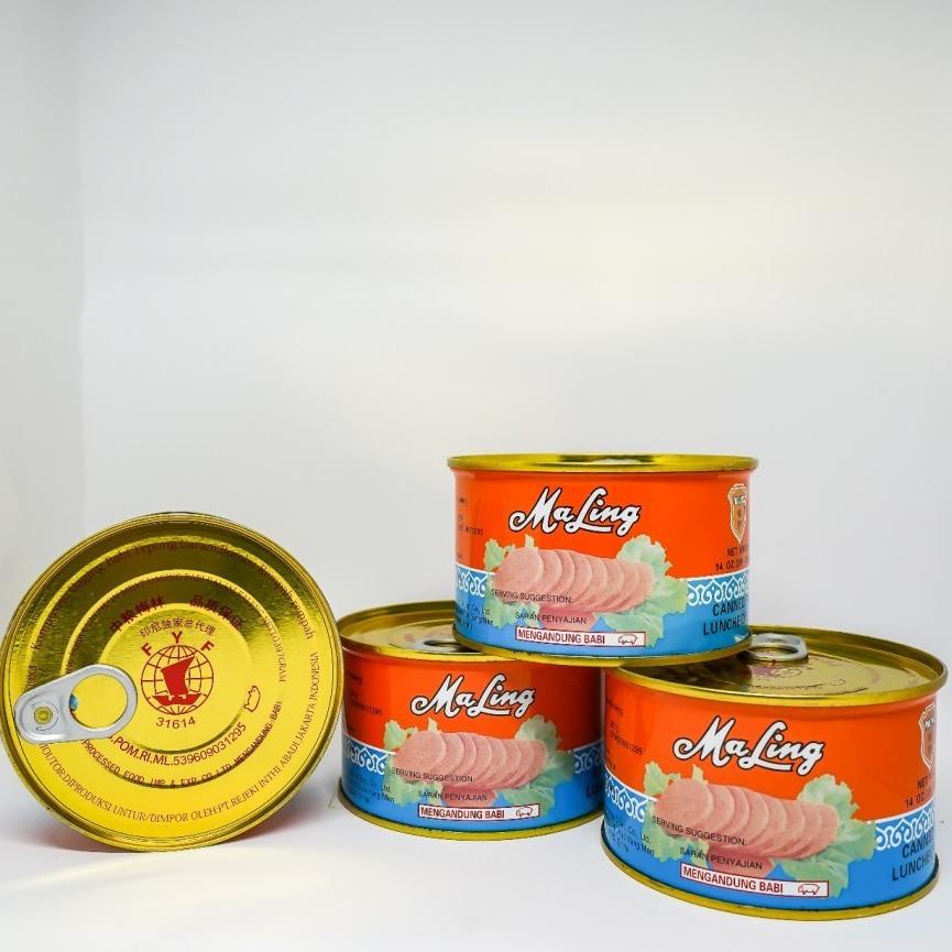 

7.7 Promo >> MALING HAM FYF 397GR - CANNED PORK LUNCHEON MEAT HAM 397 GR NONHALAL