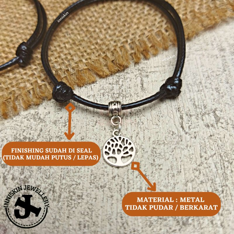 Premium Tree Bracelet Hook + Gelang Korea Waterproof