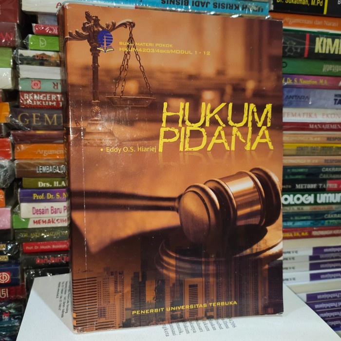 Hupi Hukum Pidana Karangan Eddy Os Hiariej