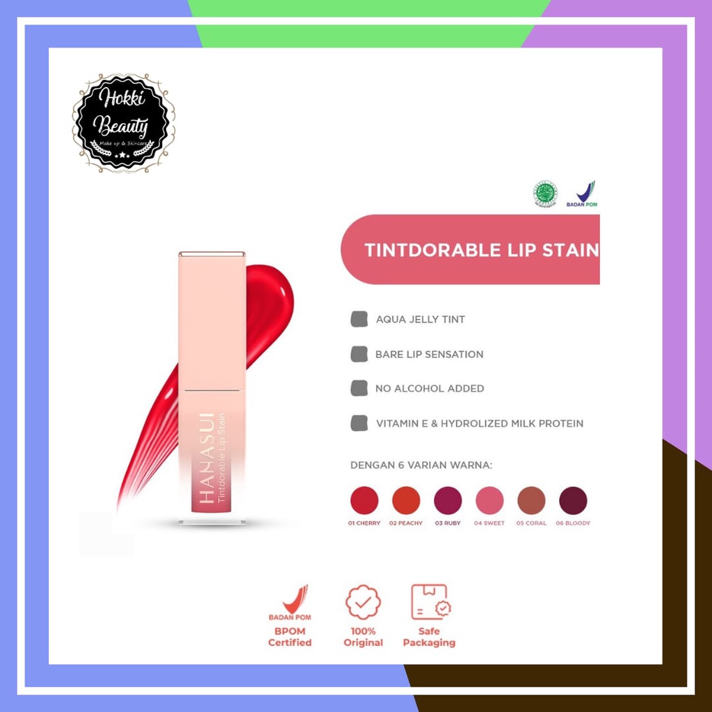 HANASUI - LIPTINT  Tintdorable Lip Stain - Lip Tint