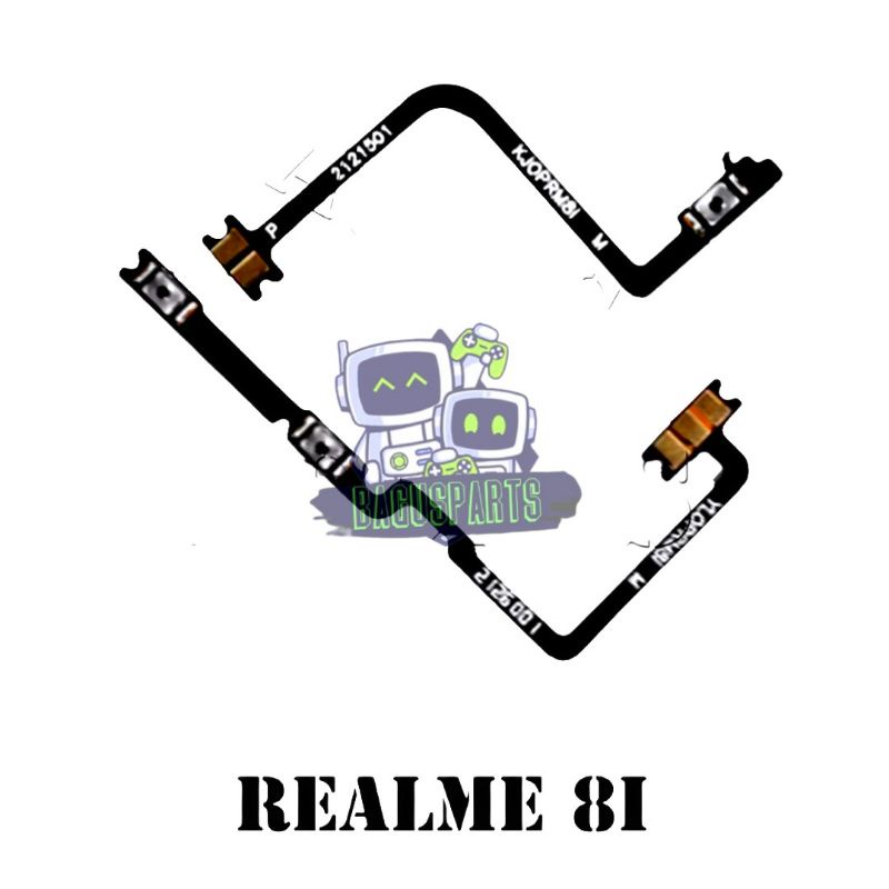 FLEXIBLE REALME 8I / 8i ON OFF VOLUME TOMBOL