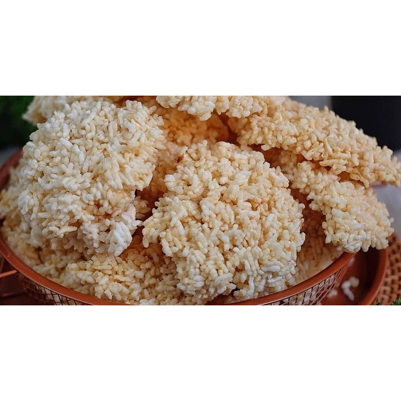 

Rangginang goreng (siap saji) asli cianjur renyah gurih 100 gr original/salt