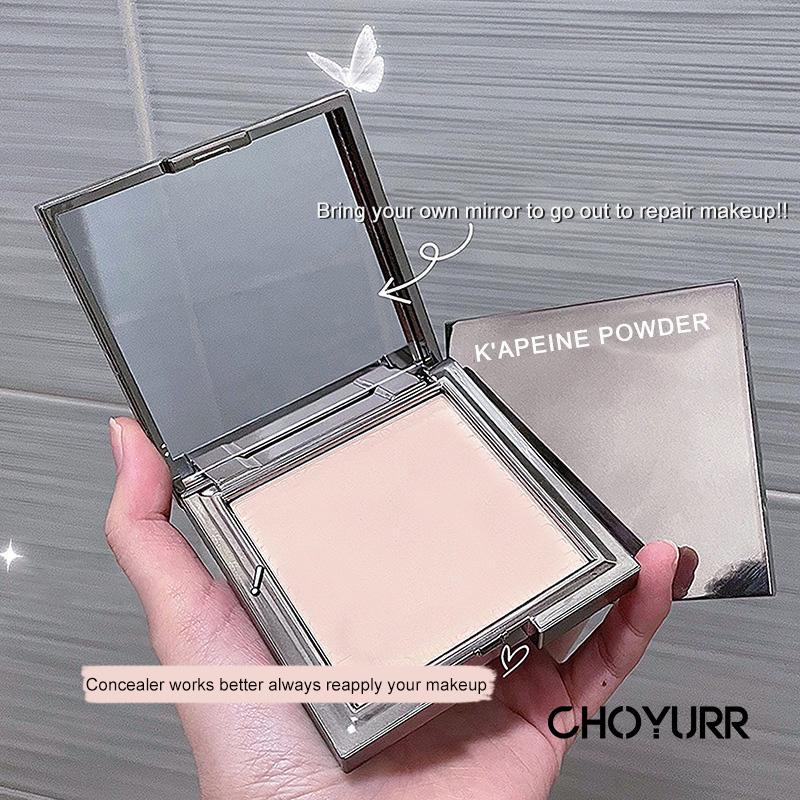 【COD】Bedak Padat Long-lasting Powder Tahan Air Pressed Powder Concealer Wet and Dry Moisturizing Tahan Lama-CH