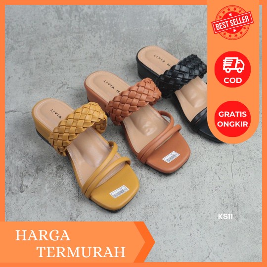 ┇Sandal Anak Perempuan Lolita High Heels It Kecil Sepatu Kulit Siswa Putri Lucu Versi Korea 9 Tahun 