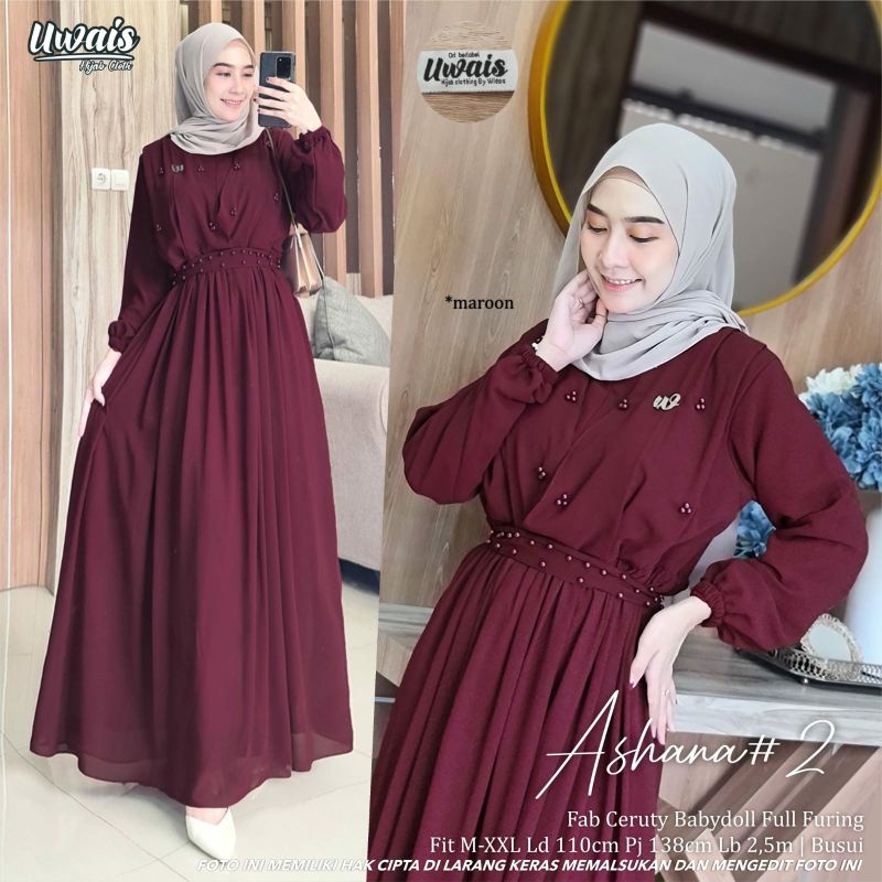 ashana gamis dress ori uwais solo