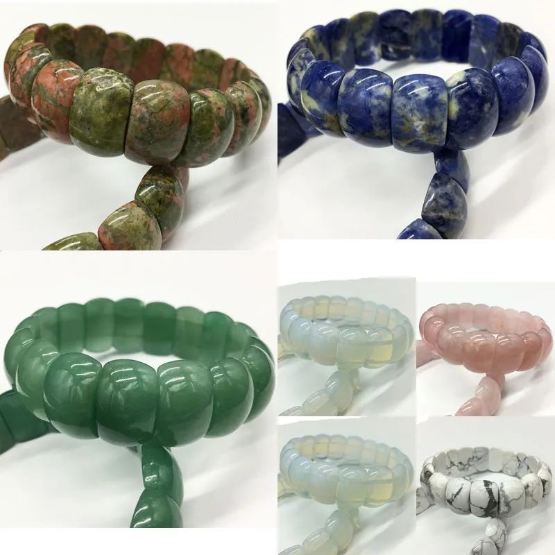 Gelang Giok Oval Bangle Untuk Wanita Gelang Fashion