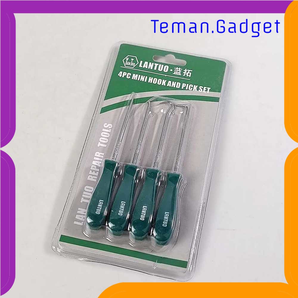 TG-PKK Obeng Cungkil Pelepas Seal Roller Karet Gear Mesin 4 PCS - G4