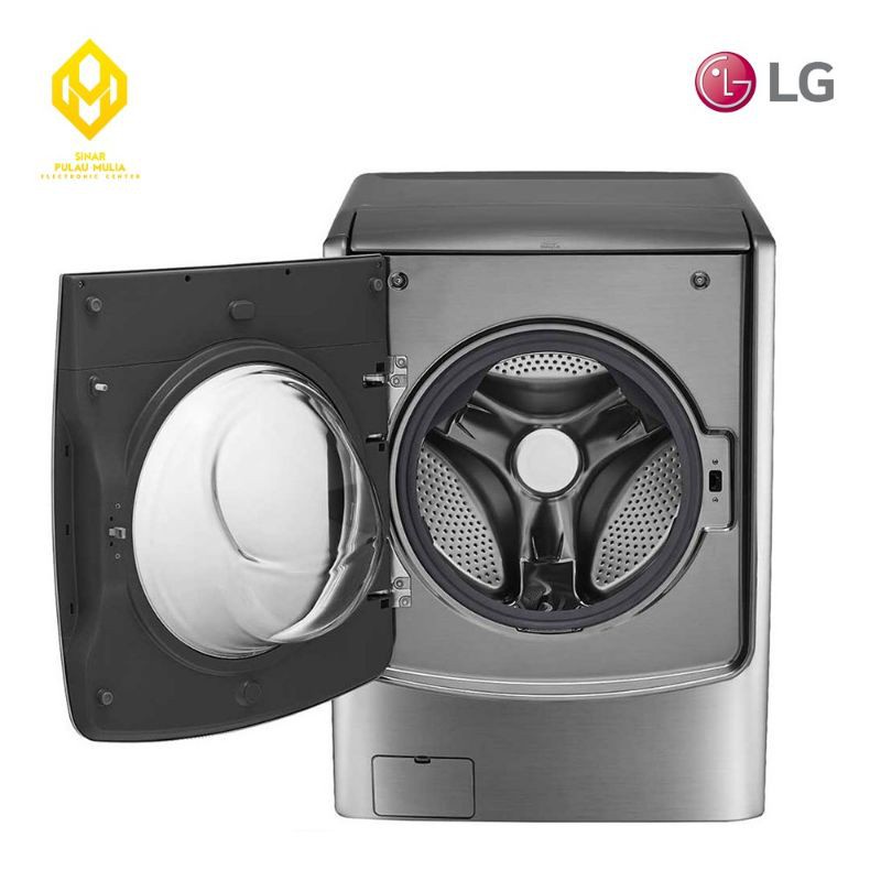 MESIN CUCI LG 1 TABUNG FRONT LOADING 21 KG F 2721 STWV 1
