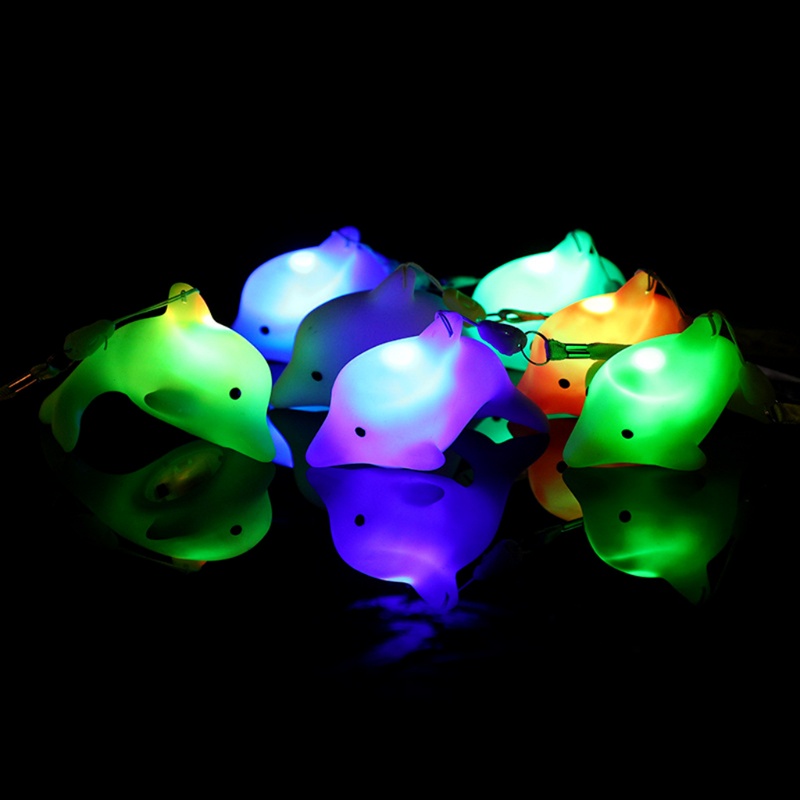 Mary Cute Dolphin/Whale/Shark/Star Light Novelty PVC Lampu Kamar Tidur Untuk Hadiah Anak