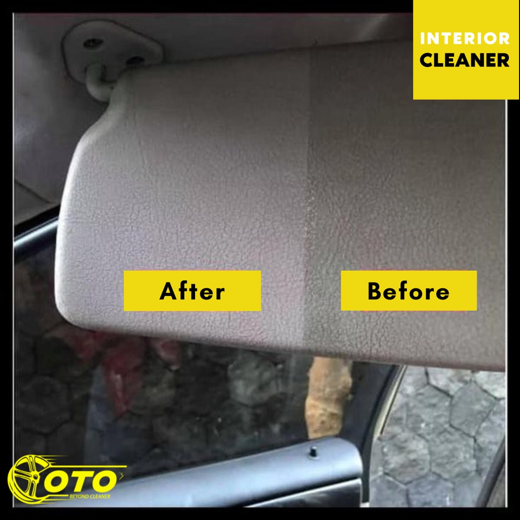 Cairan Pembersih Interior Mobil Paling Ampuh Super Bersih - Free Aplicator - Interior Cleaner - OTO Cleaner - Pembersih Jok - Pembersih Dashboard - Pembersih door trim- Kualitas Tinggi - Penghilang Kotoran Interior - Penghilang Noda Interior