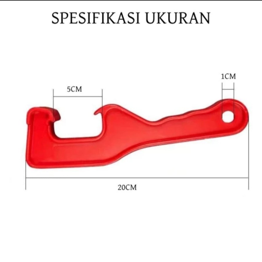 PROMO - Alat Buka Tutup Ember Pembuka Kaleng Cat OPENER Pembuka Tutup Galon /perlengkapan dapur /pembuka tutup kaleng/ alat buka tutup botol