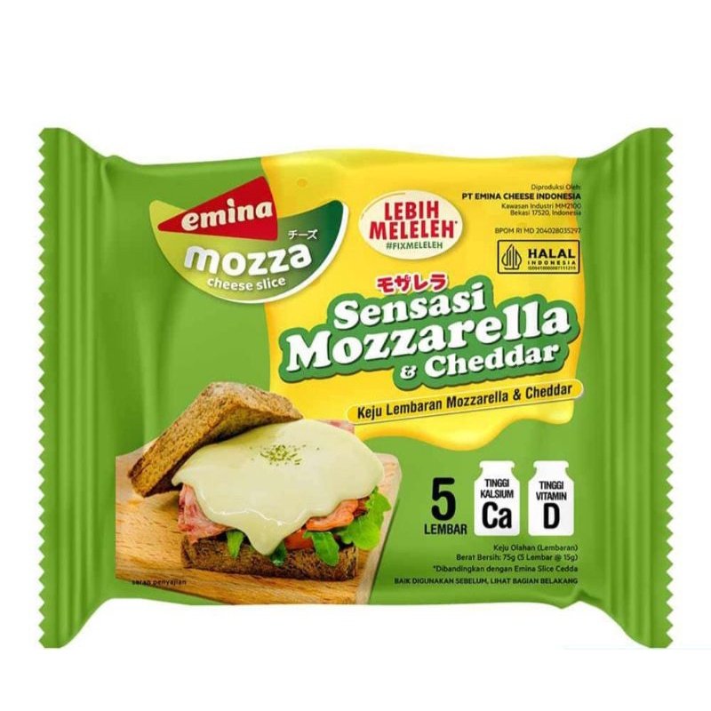 

Emina keju mozarella Slice 5's