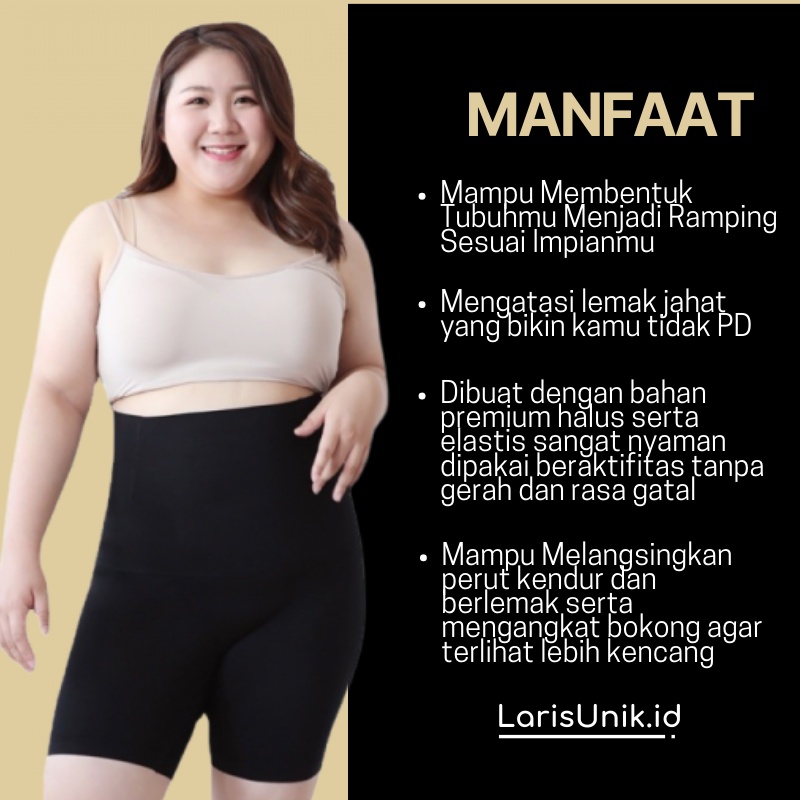 Celana Pelangsing Munafie Fit Shaper Sepaha Celana Dalam Wanita Korset Pembakar Lemak