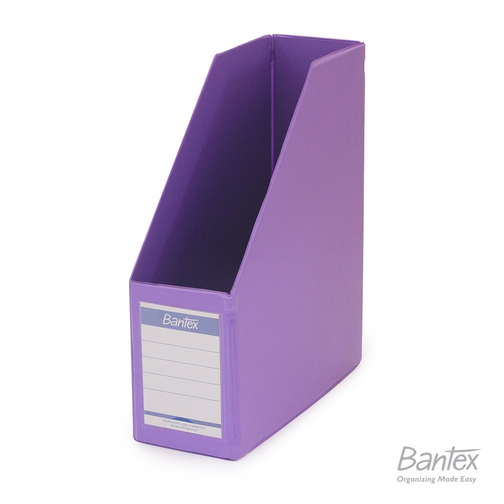 

SobatSaga Bantex Magazine File (Box File) A4 10cm Lilac 4012 21