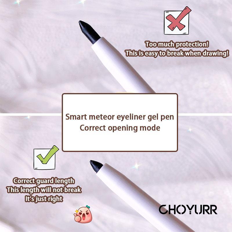 【COD】Eyeliner Pensil Waterproof / Eyeliner Pencil Tahan Lama Makeup / Eyeliner Non Smudge /  Eyeliner Tahan Air Tidak Memudar-CH