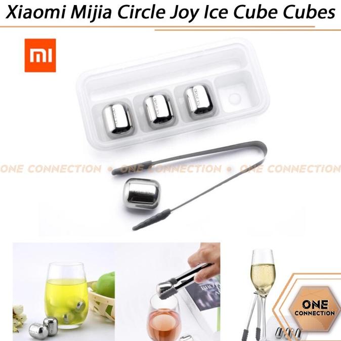 Xiaomi Mijia Circle Joy Ice Cube Cubes Stainless 304/Es Batu Stainless onecon90 Juara