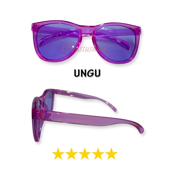 Kacamata Anak Anti UV Untuk Laki-Laki dan Perempuan Kacamata Fashion Gaya Kids Lensa Warna Bingkai Kotak NOCASE