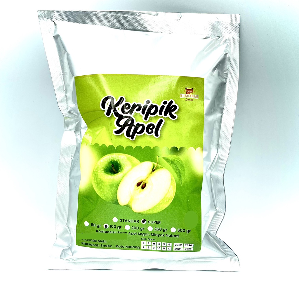 

Khasanah - Aneka Keripik Buah Nangka Salak Mangga Apel Nanas Rambutan 100 Gram