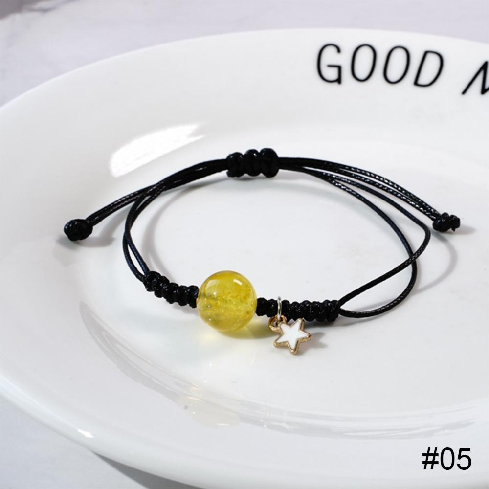 Timekey Dua Belas Rasi Bintang Gelang Batu Beruntung Fashion Serbaguna Anyaman Gelang Perhiasan Hadiah Untuk Wanita Pria B1R7