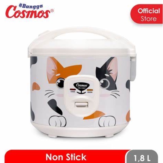 COSMOS RICE COOKER / MAGIC COM CRJ 3307 / CRJ-3307 FABELIA (1,8L)