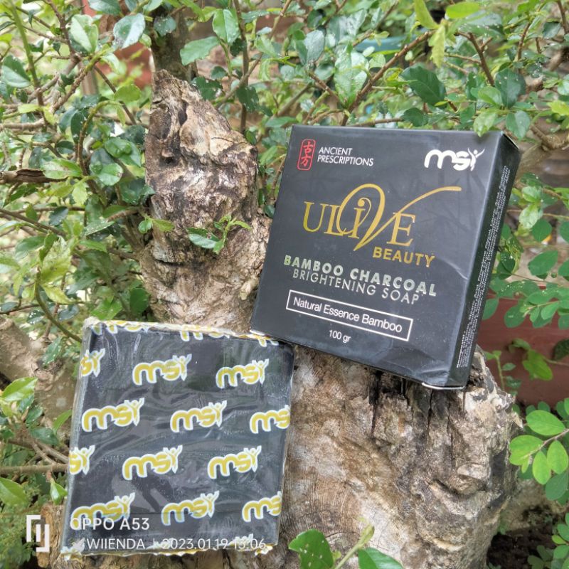 sabun bamboo ulive beauty