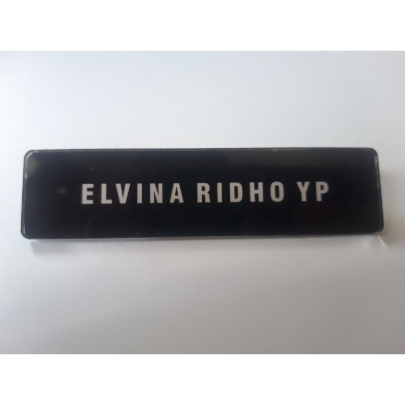 

Name Tag Akrilik