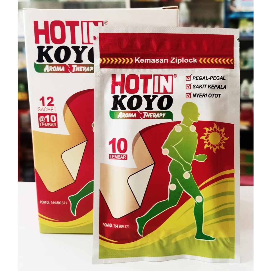 Hot In Koyo isi 10pcs - Pegal linu dan nyeri sendi