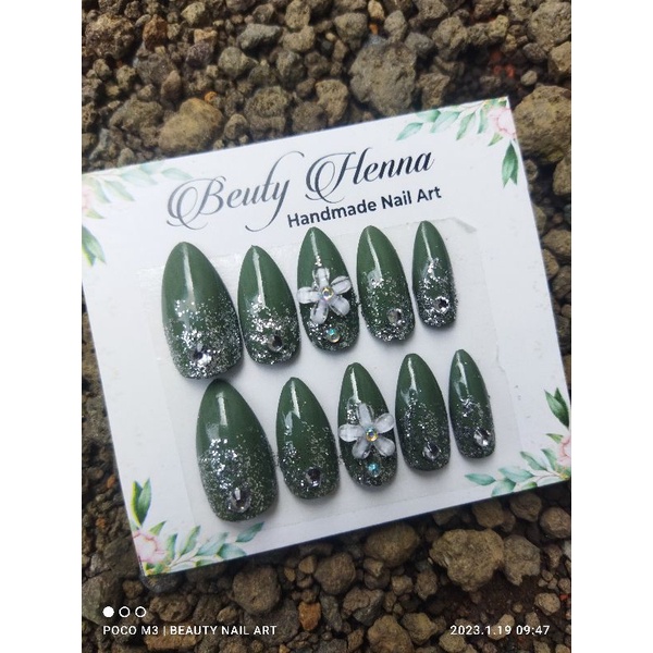 kukupalsu SAGE GREEN 10 pcs fre lem jell