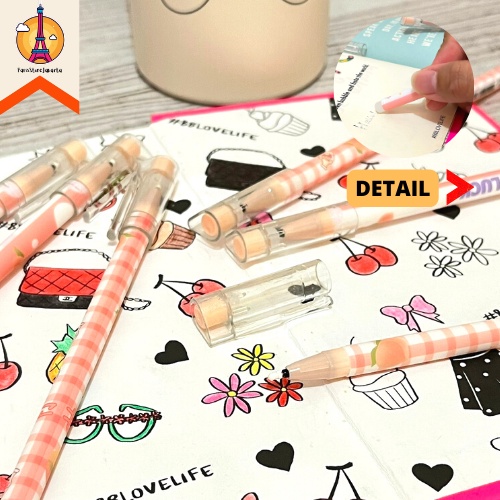 

Pulpen Odemei Buah Peach Persik Merk Qiduo Bisa Di Hapus Erasable Ballpoint Funny Unique Fancy Best Gift Stationery For School Alat Tulis Kantor Sekolah Ready Grosir