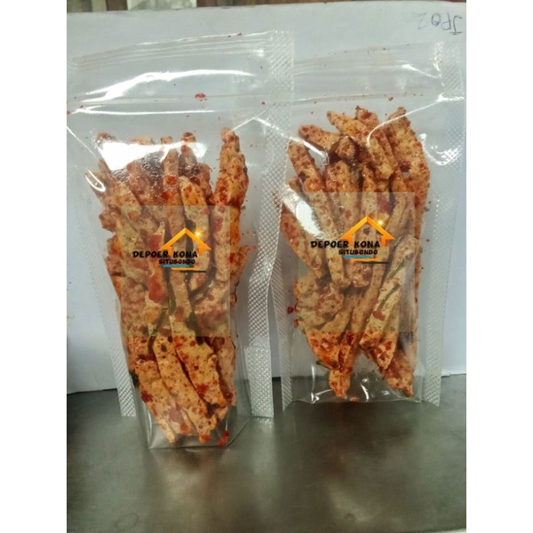 

TERMURAH! BASRENG daun jeruk purut pedas gurih kriuk