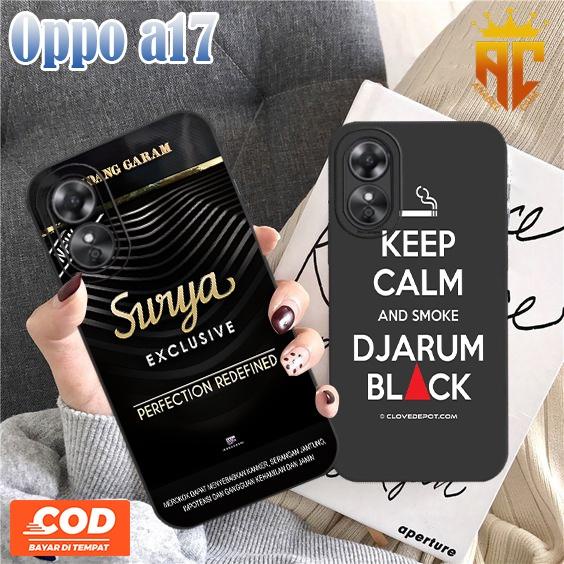 MAKMU JAYA - [SfO7] Softcase Macaron For OPPO A17 New - Motif Case Rokok keren kekinian - Case rokok