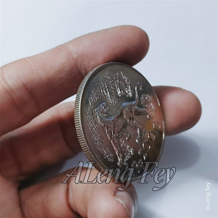 PROMO-uang kuno koin perak 2000 Rupiah macan jawa-3.1.23