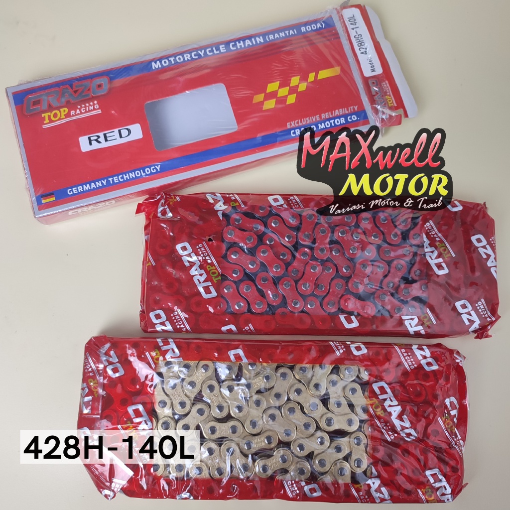 RANTAI GOLD WILWOOD 428H 140/RANTAI WILWOOD 428H 140/RANTAI GOLD WILWOOD/RANTAI CRF/RANTAI KLX