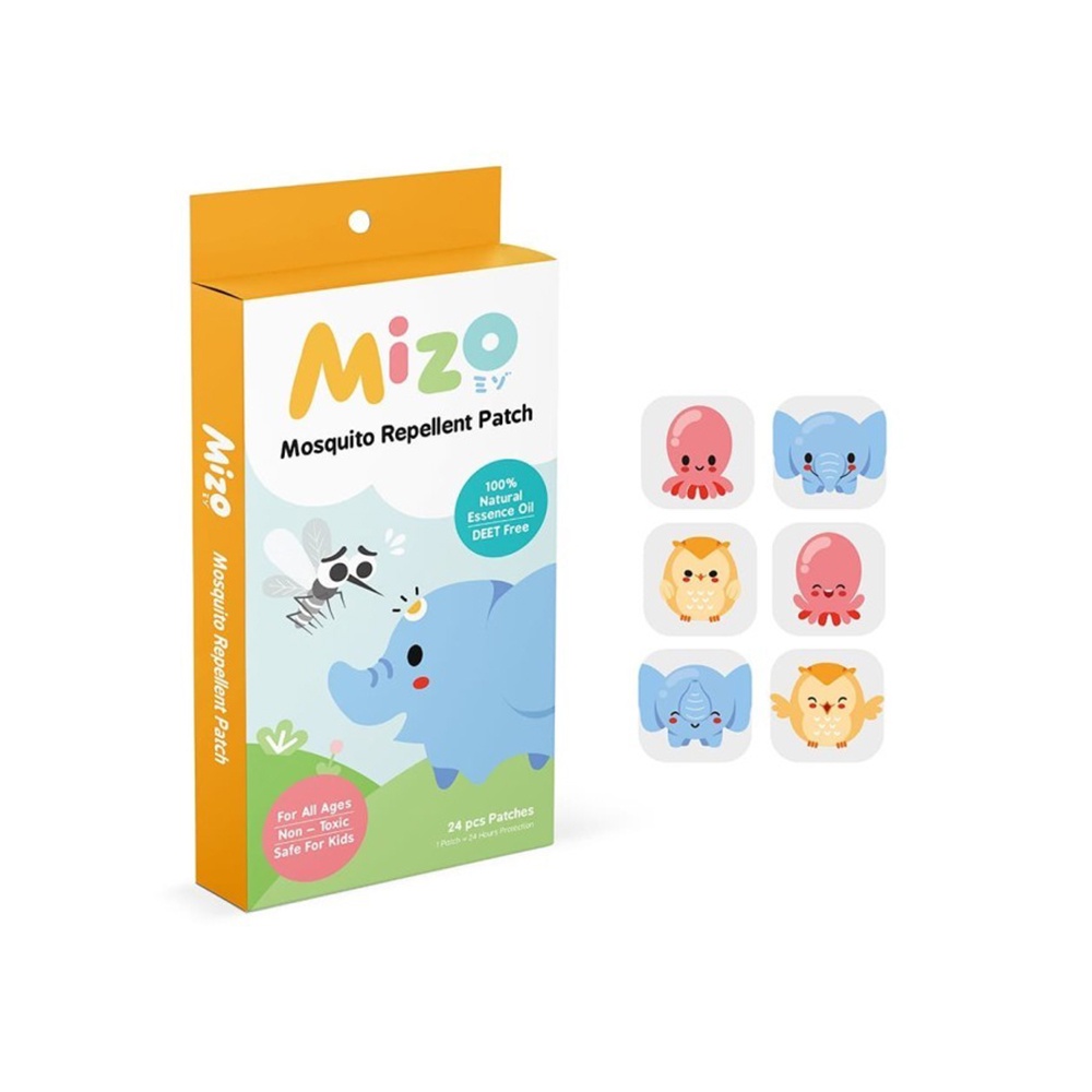 MIZO Mosquito Repellent Sticker Patch 24 Pcs / Stiker Anti Nyamuk
