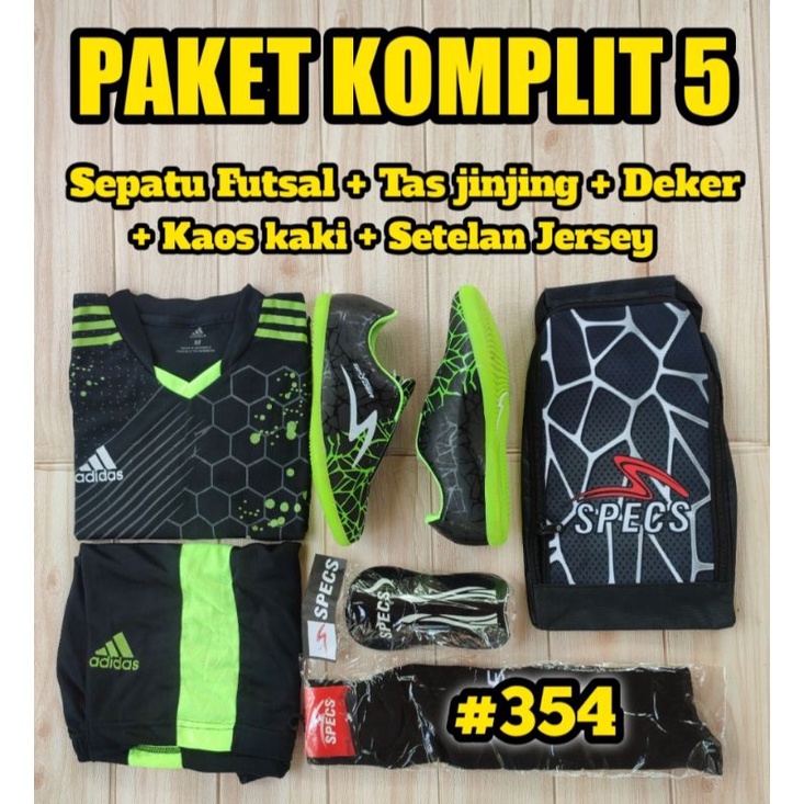 SEPATU FUTSAL MURAH, SEPATU FUTSAL PAKET KOMPLIT 5 MURAH, SEPATU FUTSAL PAKET LENGKAP 5 MURAH MERIAH